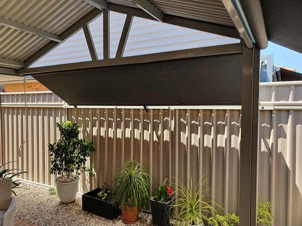 All About Shade - Roof to Fence Blind Perth 1