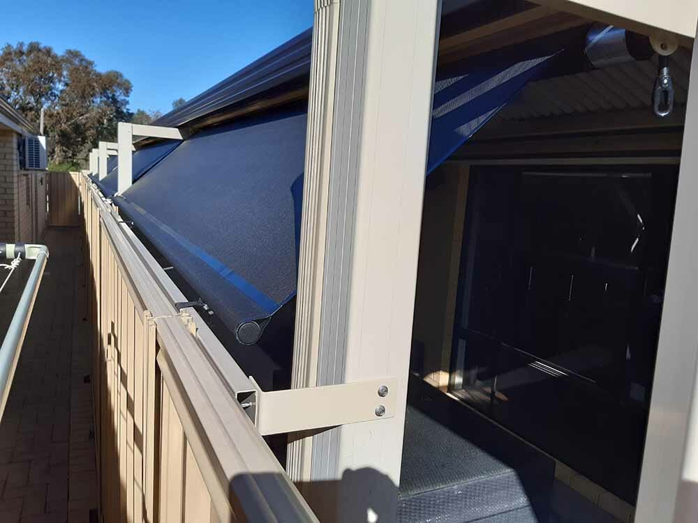 All About Shade - Roof to Fence Blind Perth 3