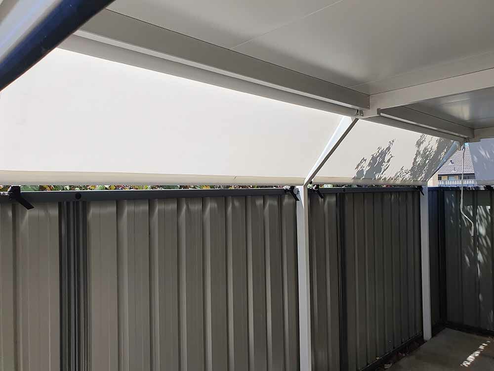 All About Shade - Roof to Fence Blind Perth 4