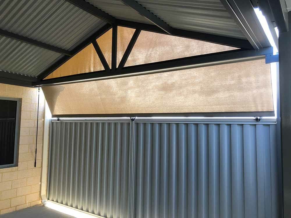 All About Shade - Roof to Fence Blind Perth 5