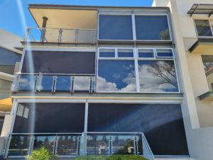 Ziptrak Outdoor Blinds Balcony Installation - East Fremantle