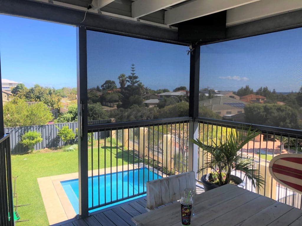 Ziptrak Outdoor Blinds - Mullaloo - All About Shade