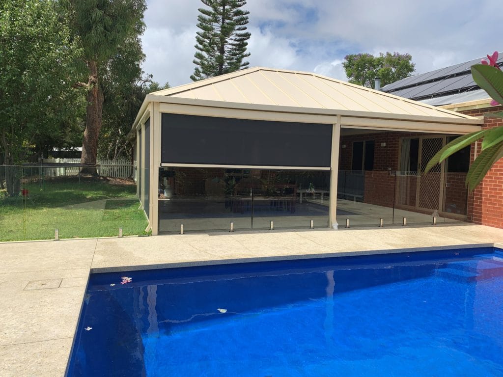 Ziptrak Outdoor Blinds - Willeton - All About Shade 01