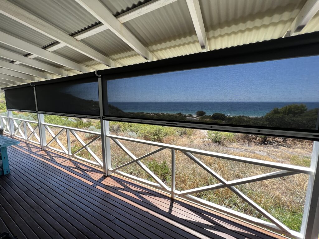 Peppermint Grove Beach 3 x Ziptrak outdoor blinds 02