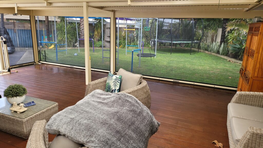 Ziptrak Outdoor Blinds - Waikiki - All About Shade 01