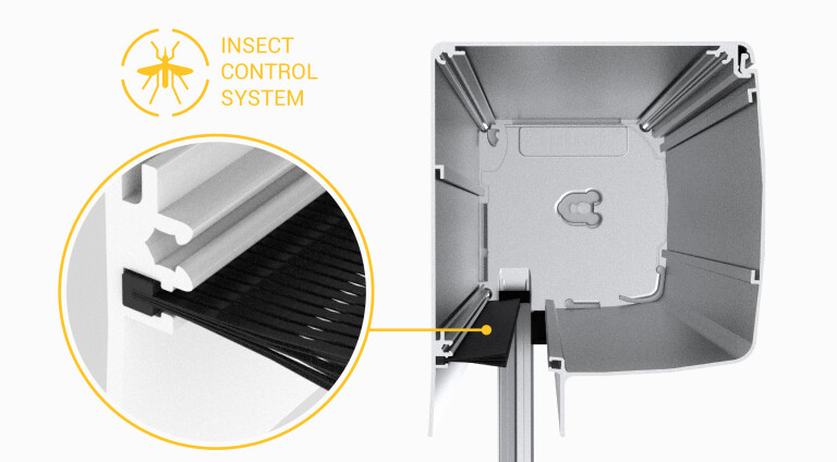 Ziptrak Brush Insect Control System