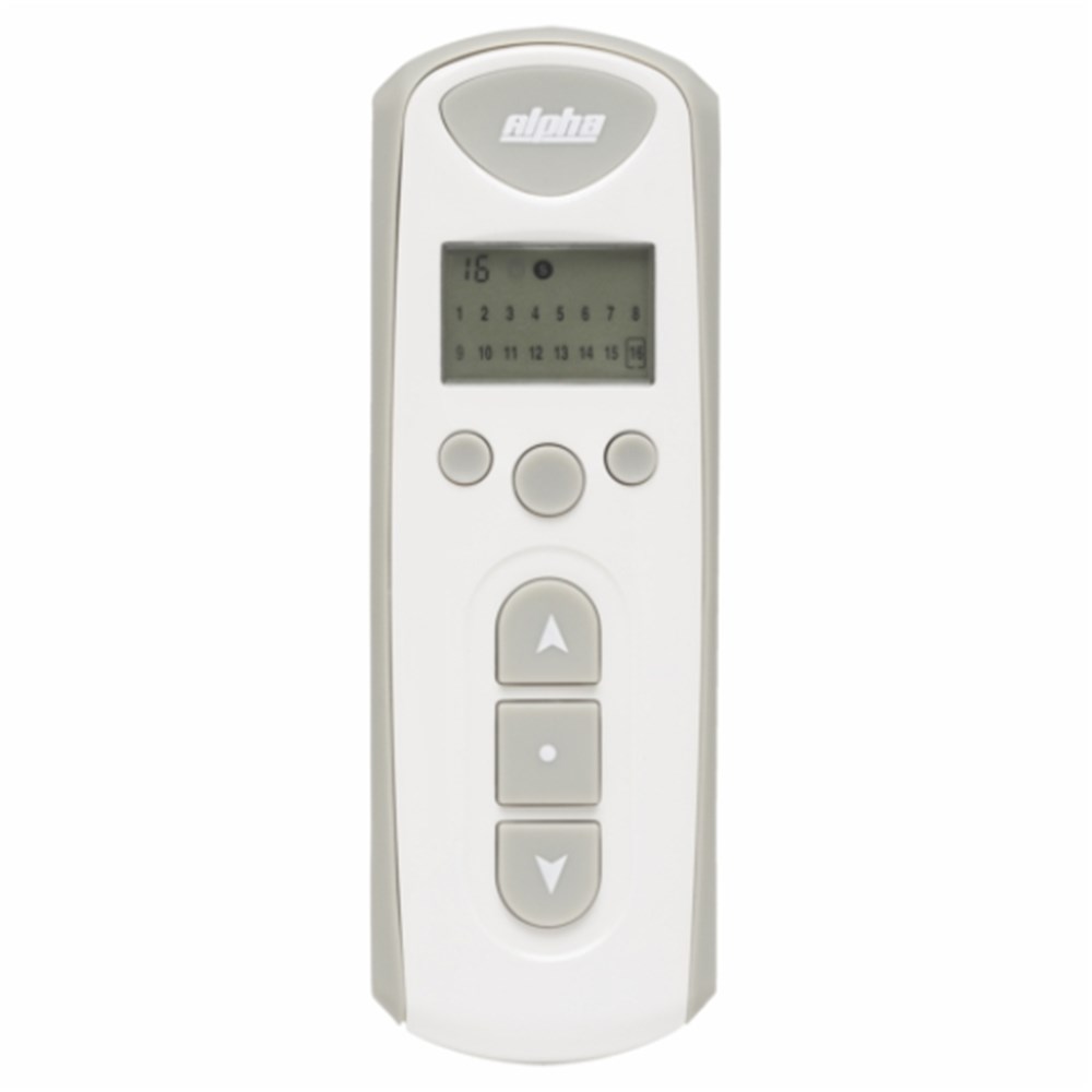 Alpha RE103-16C 16 channel LCD remote
