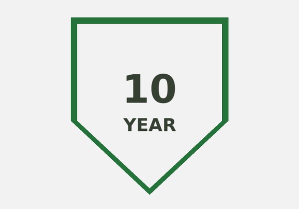 10 year warranty on aluminium vertical shutters