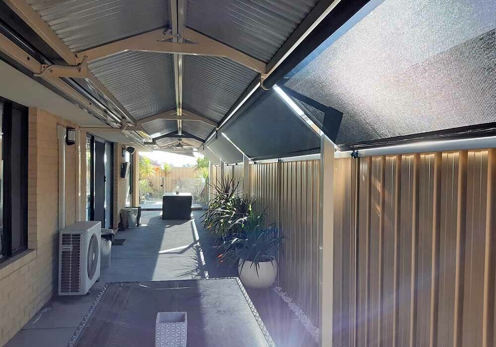 All About Shade - Roof to Fence Blind Perth 8