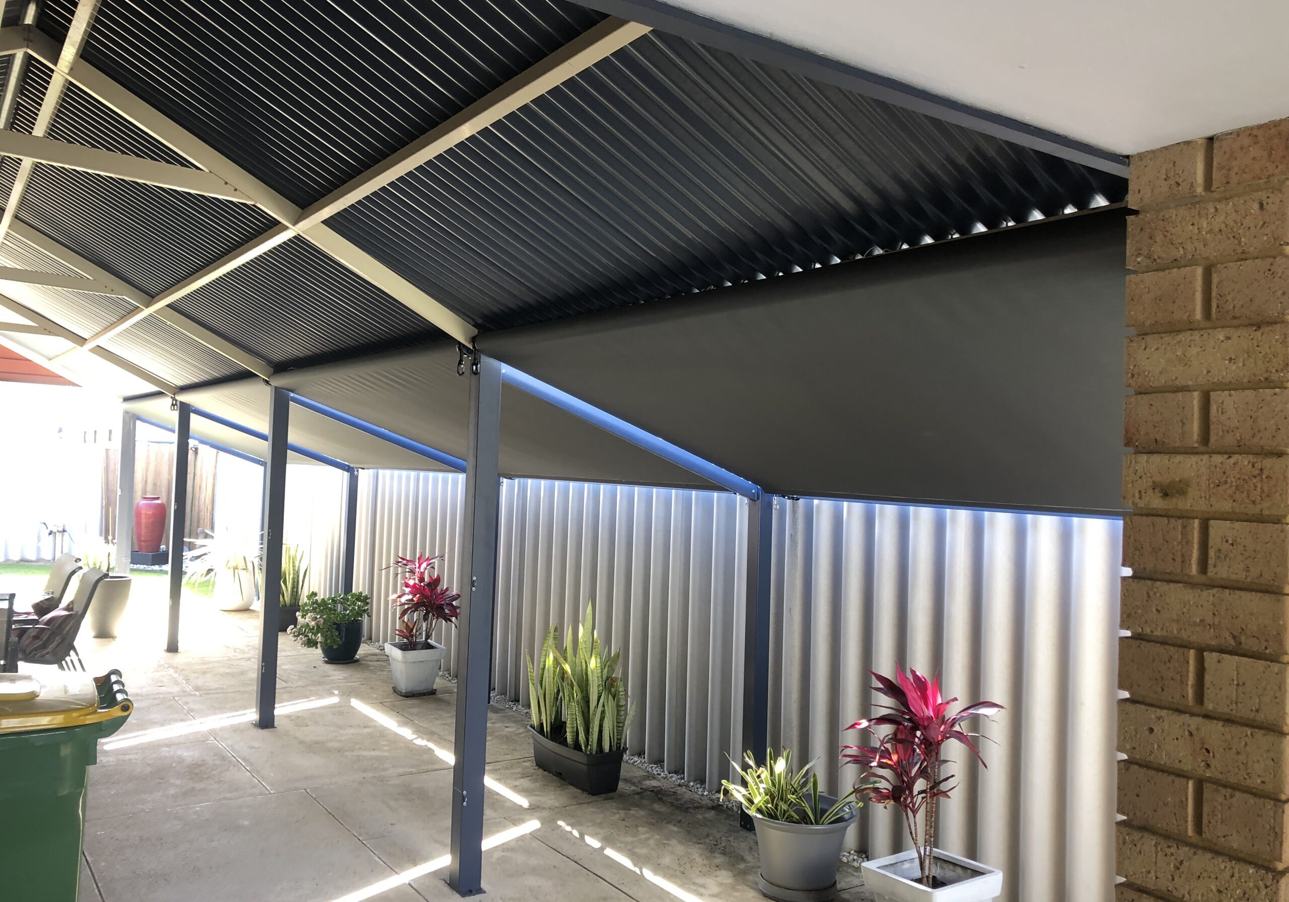 Rockingham - Roof to Fence Blinds - 03